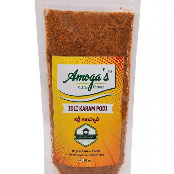 Amoga's Pickles Factory Idli | Dosa Karam Podi Andhra Style - Distacart