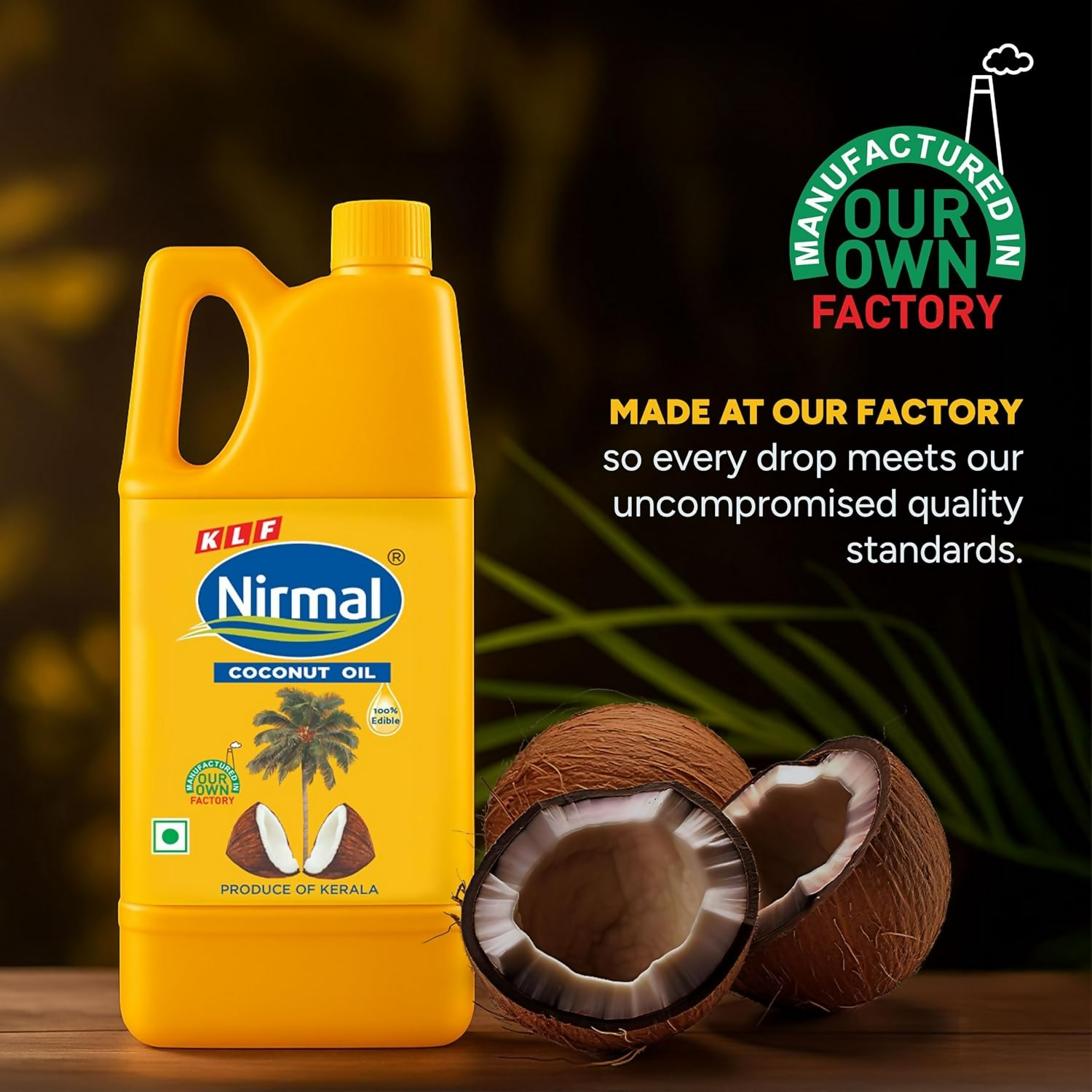 KLF Nirmal 100% Pure Coconut Oil - Distacart