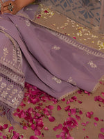 Thumbnail for Embroidered & Lace Detailed Kurta With Pant & Embroidered Dupatta Luxury, Multicolor - Hiral Fashion - Distacart