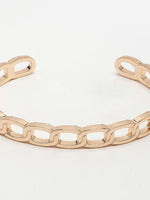 Thumbnail for NVR Men's Rose Gold Metal Cuff Bracelet - Distacart