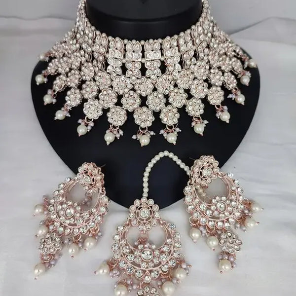 Jewel City Luxurious Silver-Plated Bridal Jewelry Set with White Accents - Distacart