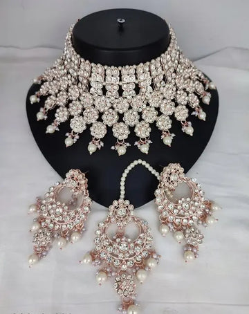 Jewel City Luxurious Silver-Plated Bridal Jewelry Set with White Accents - Distacart