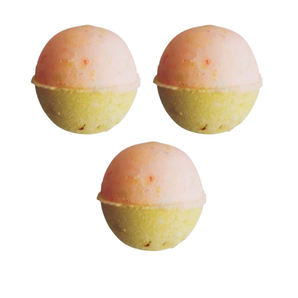 Aaranyam Fizzy Aromatic Bath Soap Orange & Lemon