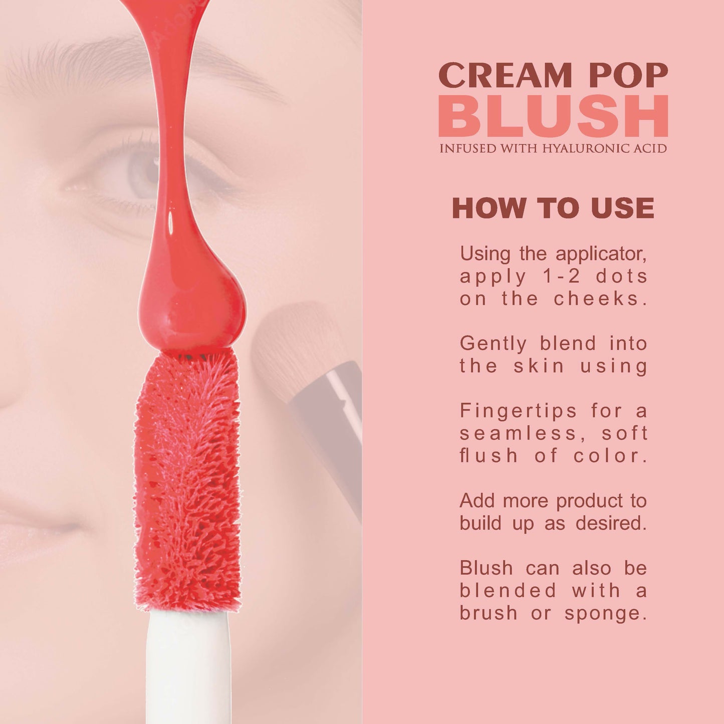 Love Earth Cream Pop Blush - Zinnia - Distacart