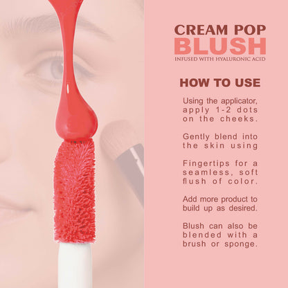 Love Earth Cream Pop Blush - Zinnia - Distacart