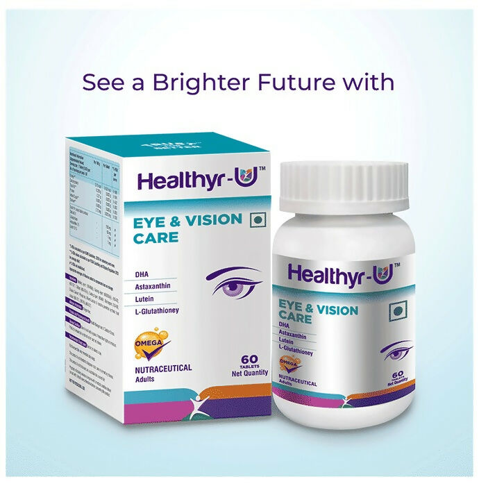 Healthyr-U Eye & Vision Care Tablets - Distacart