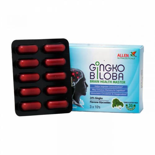 Allen Homeopathy Gingko Biloba Capsules