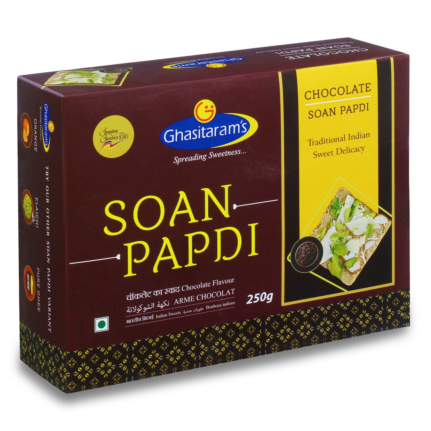 Punjabi Ghasitaram Halwai Soanpapdi Chocolate - Dista