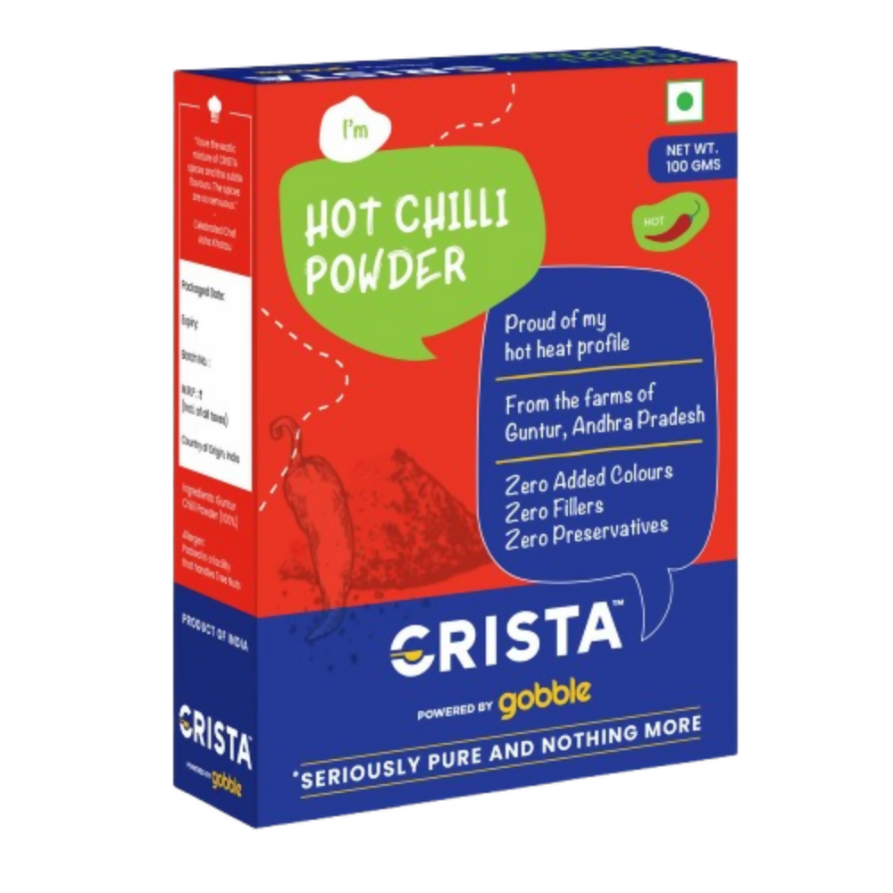 Crista Spices Hot Chilli Powder - Distacart