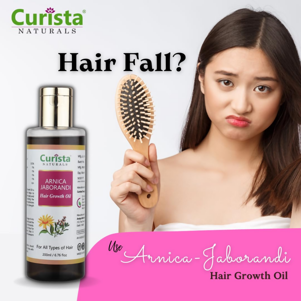 Curista Naturals Arnica Jaborandi Hair Growth Oil - Dista