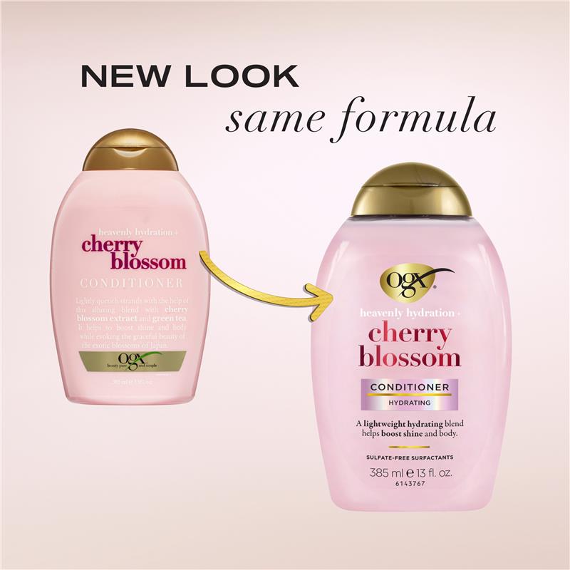 OGX Conditioner Heavenly Hydration Cherry Blossom - Distacart
