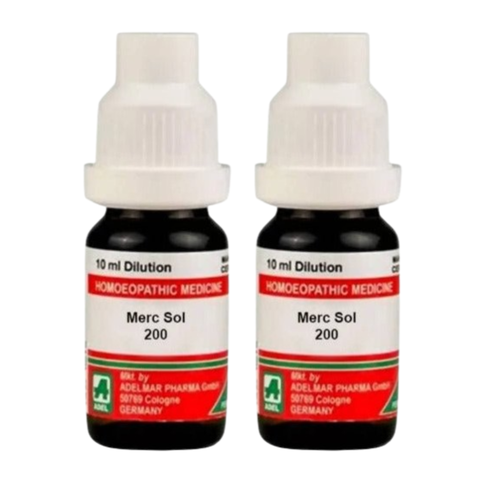 Adel Homeopathy Merc Sol Dilution - Distacart