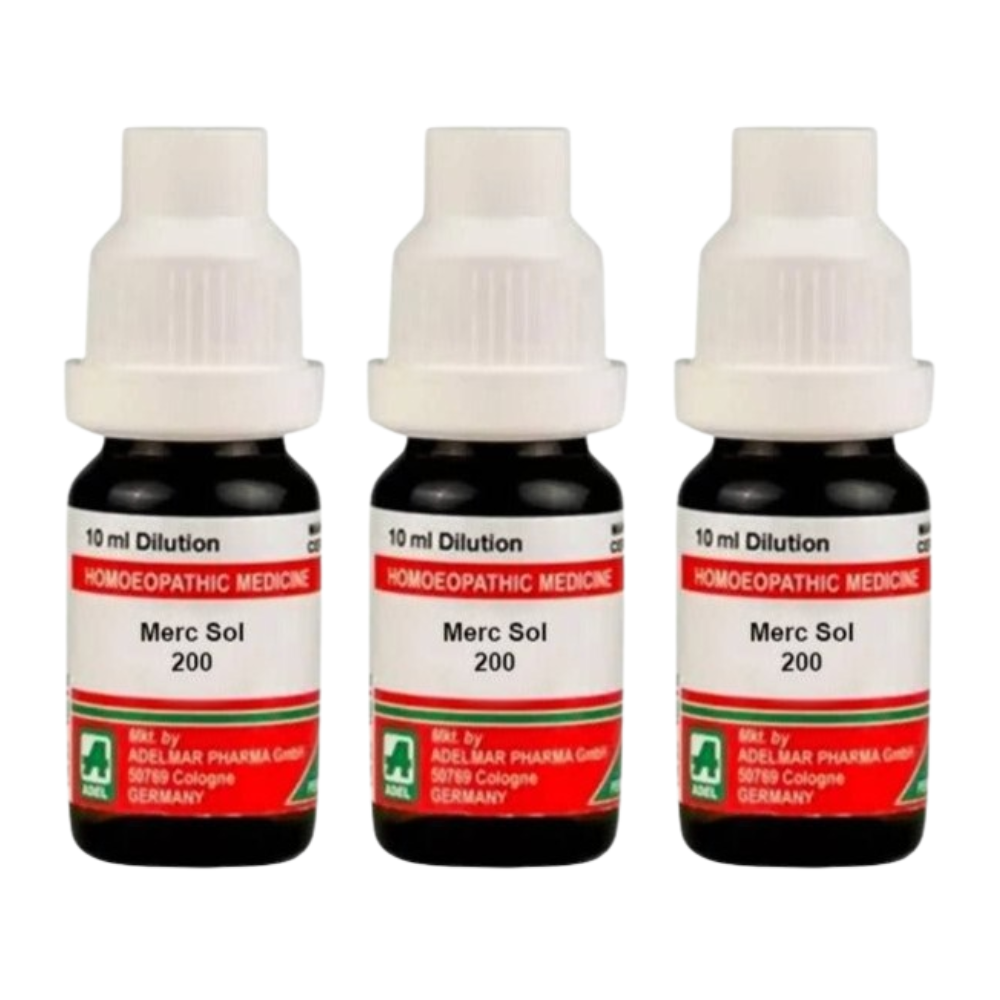 Adel Homeopathy Merc Sol Dilution - Distacart