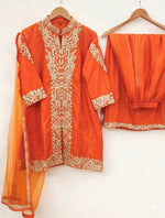 Thumbnail for Teeya Creation Womens New Trendy Silk With Heavy Embroiedery With Sequence Work Kurta Set - Dista