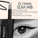 Thumbnail for Ronzille Smudgeproof And Waterproof Liquid Matte Eyeliner - Black - Dista