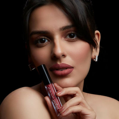 Pilgrim Liquid Matte Lipstick with Hyaluronic Acid - Blushing Nude - Distacart