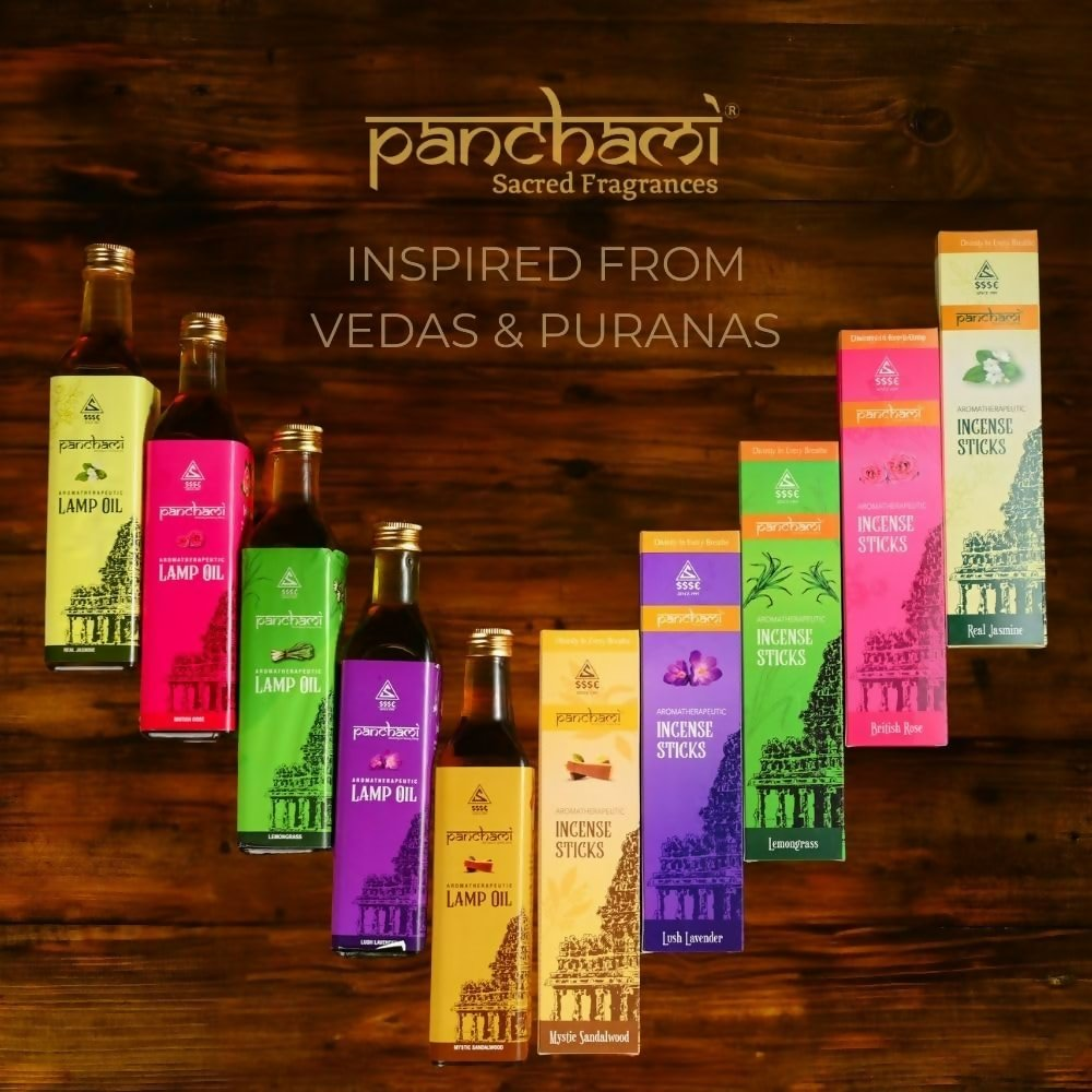 Panchami Sacred Fragrances - Jasmine Lamp Oil - Distacart