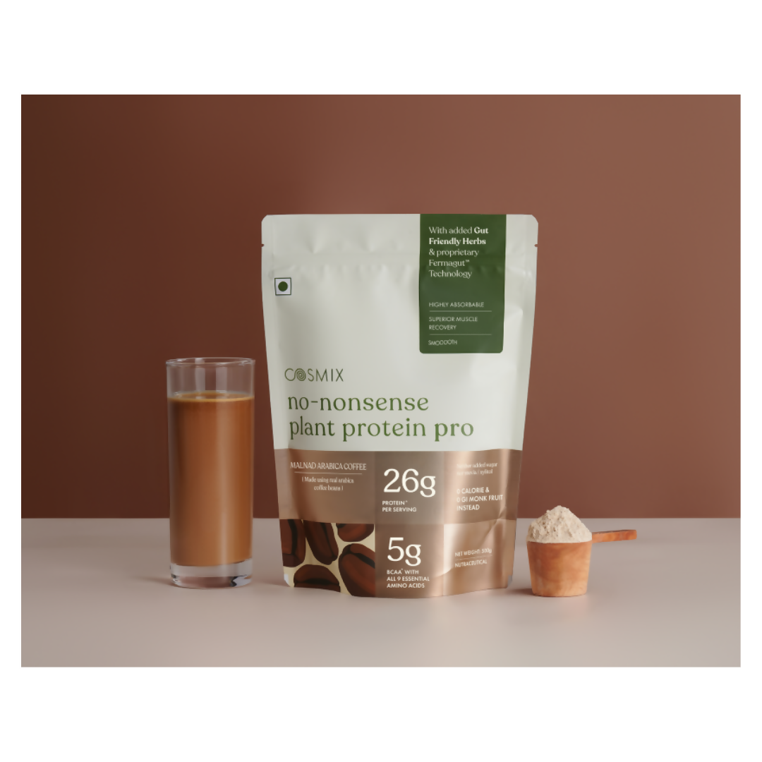 Cosmix no nonsense Plant Protein Pro Malnad Arabica Coffee