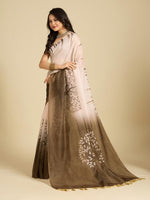 Thumbnail for Aastha Fashion Multi Chanderi Cotton Silk Printed Saree - Distacart
