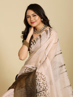 Thumbnail for Aastha Fashion Multi Chanderi Cotton Silk Printed Saree - Distacart