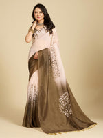Thumbnail for Aastha Fashion Multi Chanderi Cotton Silk Printed Saree - Distacart