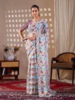 Thumbnail for Aastha Fashion Multi Monsoon Printed Saree - Distacart