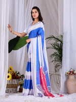 Thumbnail for Aastha Fashion Multi Soft Satin Georgette Printed Saree - Distacart