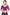Aastha Fashion Purple Art silk U Neck Matty Work In Sleeve Readymade Blouse