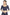 Aastha Fashion Navy Blue Art silk U Neck Matty Work In Sleeve Readymade Blouse