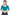 Aastha Fashion Turquoise Art silk U Neck Matty Work In Sleeve Readymade Blouse