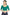 Aastha Fashion Aqua Art Silk Sweet Heart Neck style Matty in Sleeves Readymade Blouse