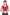 Aastha Fashion Pink Art Silk Pleated Boat Neck Plain Readymade Blouse