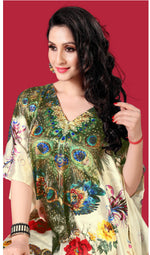 Thumbnail for Aastha Fashion Multi Smooth Satin Glamorous Festival Wear Kaftan