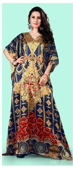 Thumbnail for Aastha Fashion Multi Smooth Satin Glamorous Festival Wear Kaftan