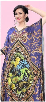 Thumbnail for Aastha Fashion Multi Smooth Satin Glamorous Festival Wear Kaftan