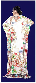 Thumbnail for Aastha Fashion Multi Smooth Satin Glamorous Festival Wear Kaftan