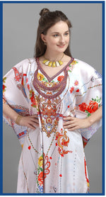 Thumbnail for Aastha Fashion Multi Smooth Satin Glamorous Festival Wear Kaftan