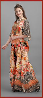 Thumbnail for Aastha Fashion Multi Smooth Satin Glamorous Festival Wear Kaftan