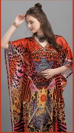 Thumbnail for Aastha Fashion Multi Smooth Satin Glamorous Festival Wear Kaftan