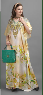 Thumbnail for Aastha Fashion Multi Smooth Satin Glamorous Festival Wear Kaftan