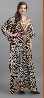 Thumbnail for Aastha Fashion Multi Smooth Satin Glamorous Festival Wear Kaftan