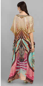 Thumbnail for Aastha Fashion Multi Smooth Satin Glamorous Festival Wear Kaftan