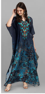 Thumbnail for Aastha Fashion Multi Smooth Satin Glamorous Festival Wear Kaftan