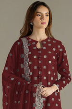Thumbnail for Aastha Fashion Red Faux Georgette Glamorous Festival Wear Pakistani Suit