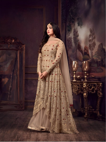 Aastha Fashion Chiku Heavy Net Glamorous Festival Wear Suit