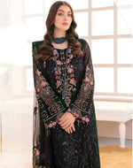 Thumbnail for Aastha Fashion Black Fox Georgette Glamorous Festival Wear Suit