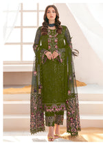 Thumbnail for Aastha Fashion Mahendi Fox Georgette Glamorous Festival Wear Suit