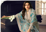 Thumbnail for Aastha Fashion Grey Dola Silk Glamorous Festival Wear Suit