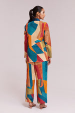 Thumbnail for Aastha Fashion Multicolor Crepe Heavy Designer Party Wear Co-Ord Set