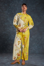 Thumbnail for Aastha Fashion Yellow Linen Heavy Designer Party Wear Co-Ord Set